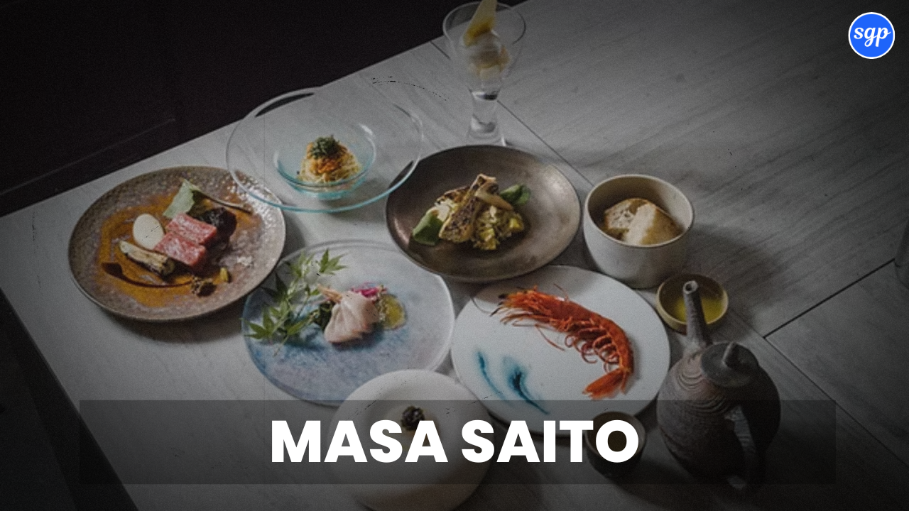 Masa Saito Menu Singapore
