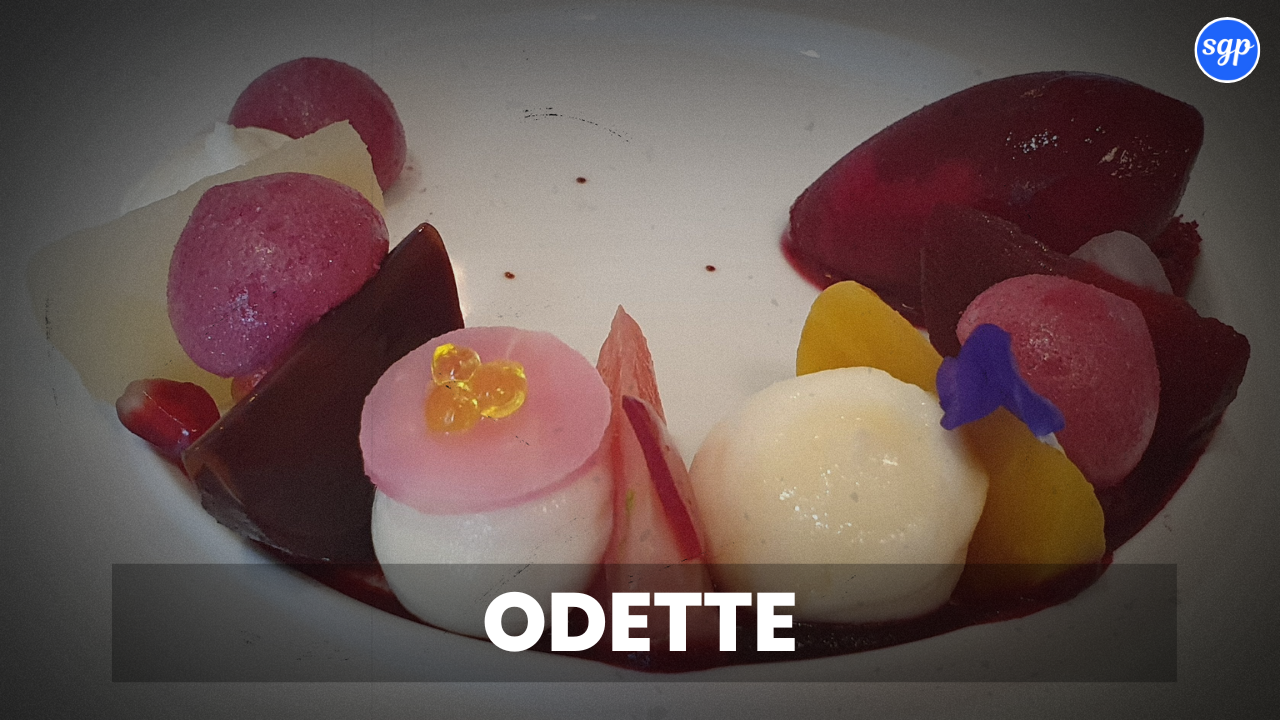 Odette Menu Singapore