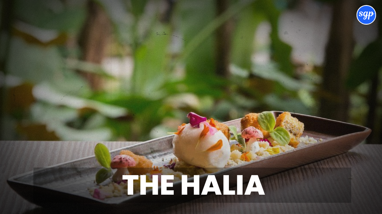The Halia Menu Singapore