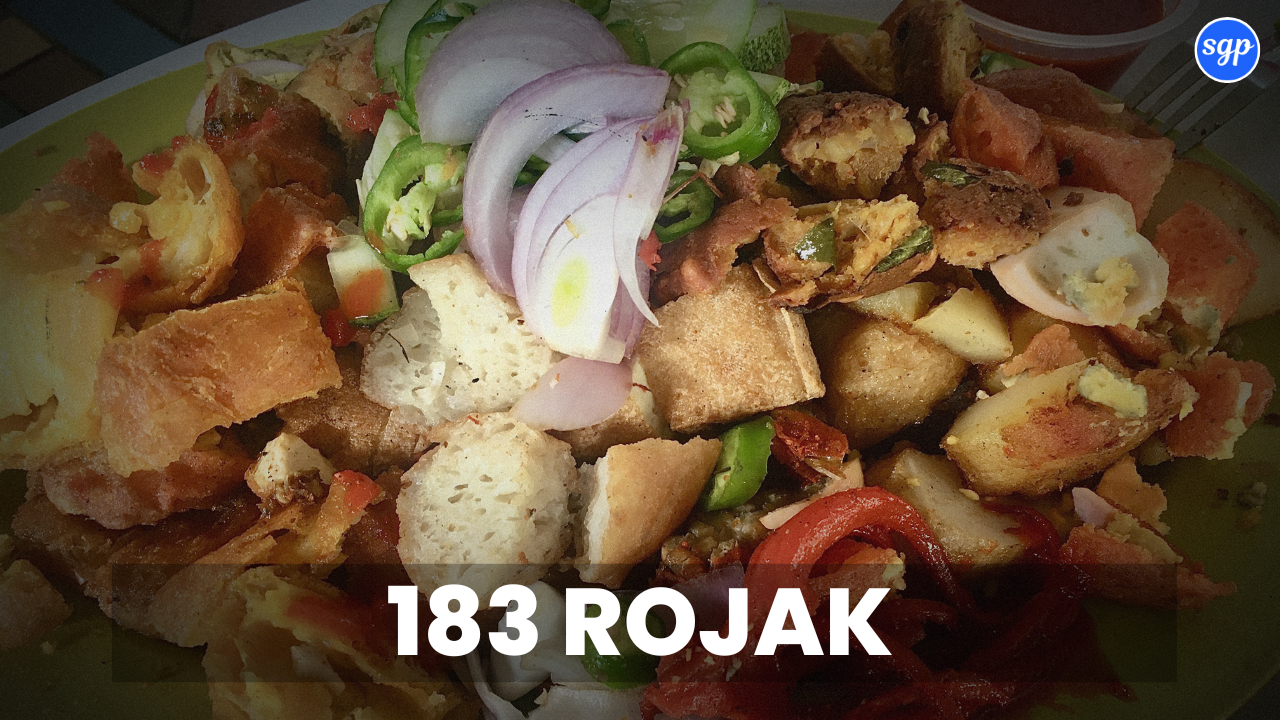 183 Rojak Menu Singapore