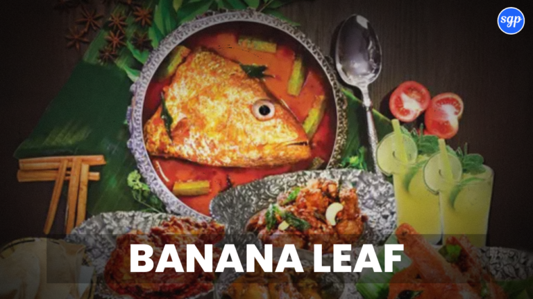 Banana Leaf Menu Singapore