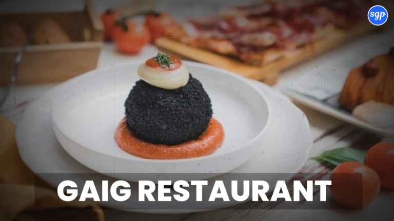 Gaig Restaurant Menu Singapore