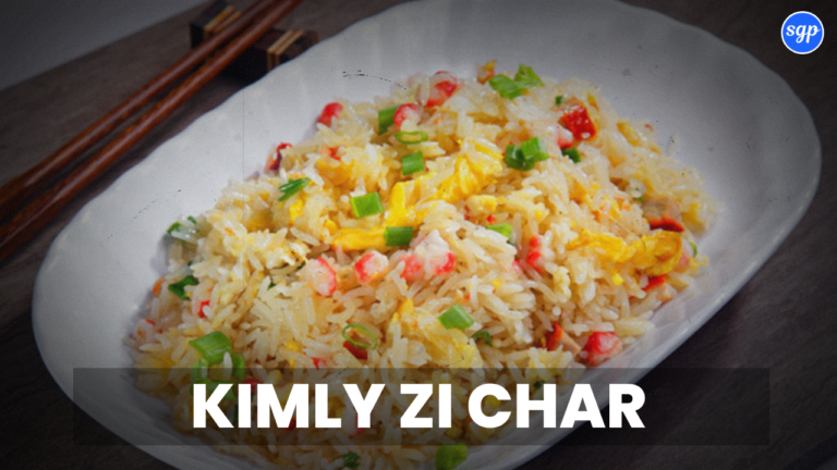 Kimly Zi Char Menu Singapore