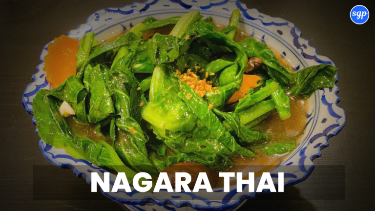 Nagara Thai Menu Singapore