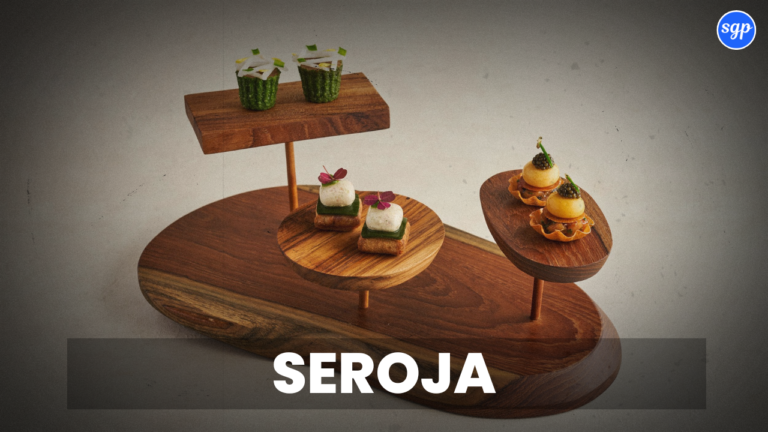 Seroja Menu Singapore