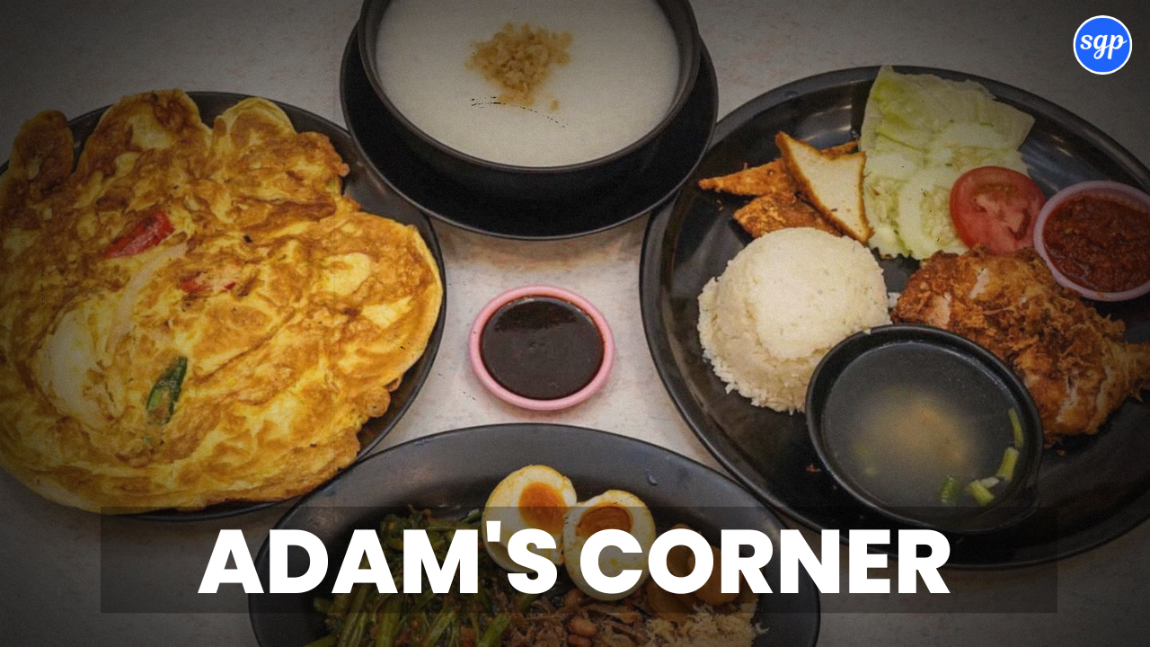 Adam's Corner Menu Singapore