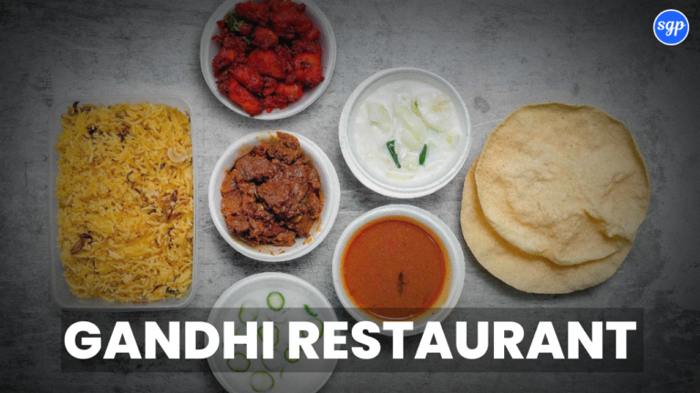 Gandhi Restaurant Menu Singapore
