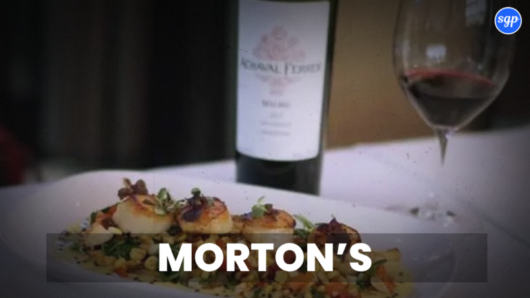 Morton’s Menu Singapore