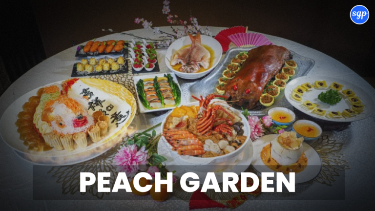 Peach Garden Menu Singapore