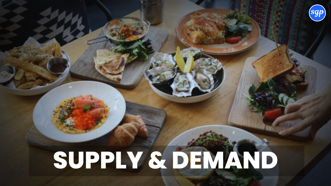 Supply & Demand Menu Singapore