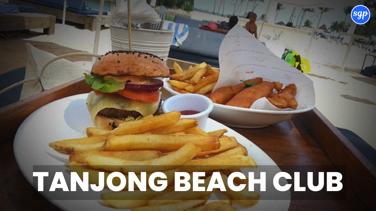 Tanjong Beach Club Menu Singapore