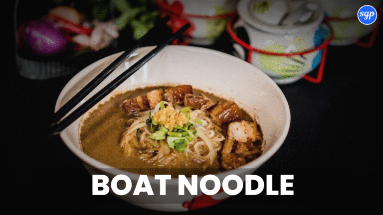 The Original Boat Noodle Menu Singapore Prices