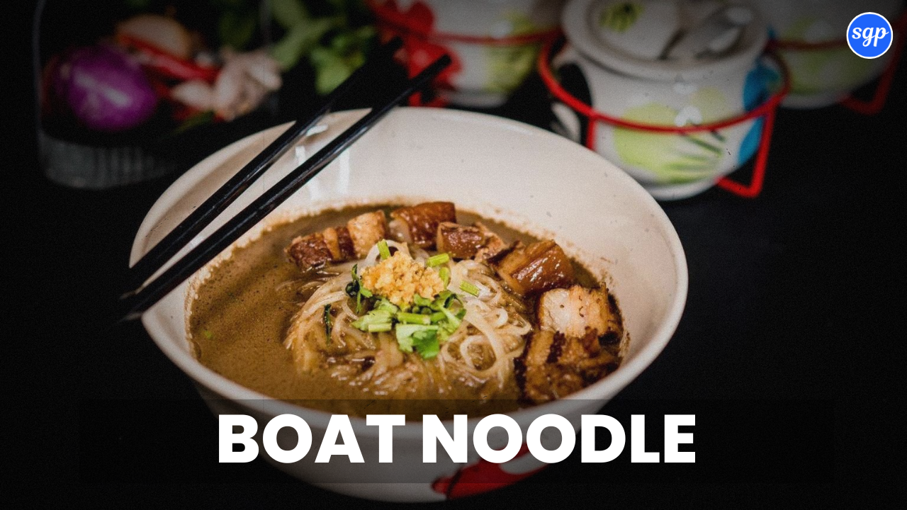 The Original Boat Noodle Menu Singapore Prices