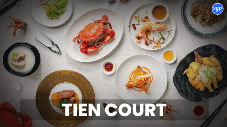 Tien Court Menu Singapore Prices