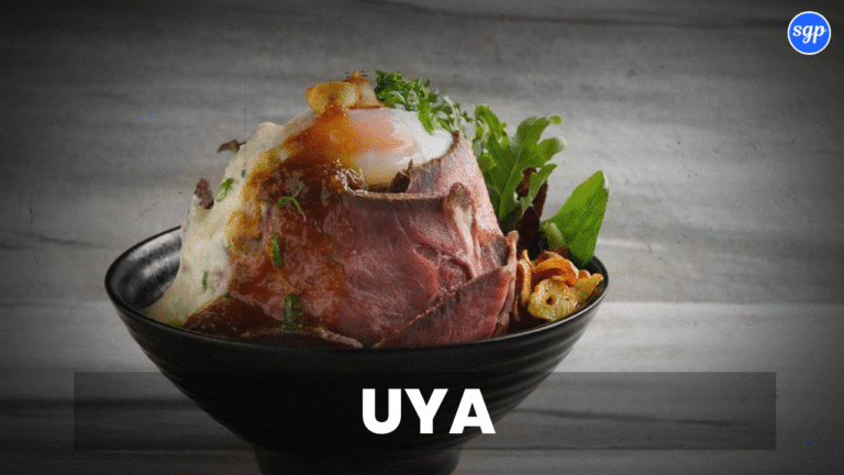 Uya Menu Singapore Prices