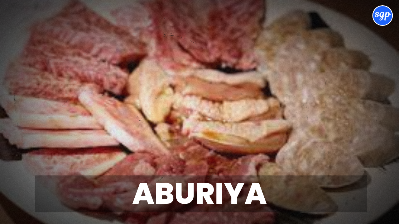 Aburiya Menu Singapore