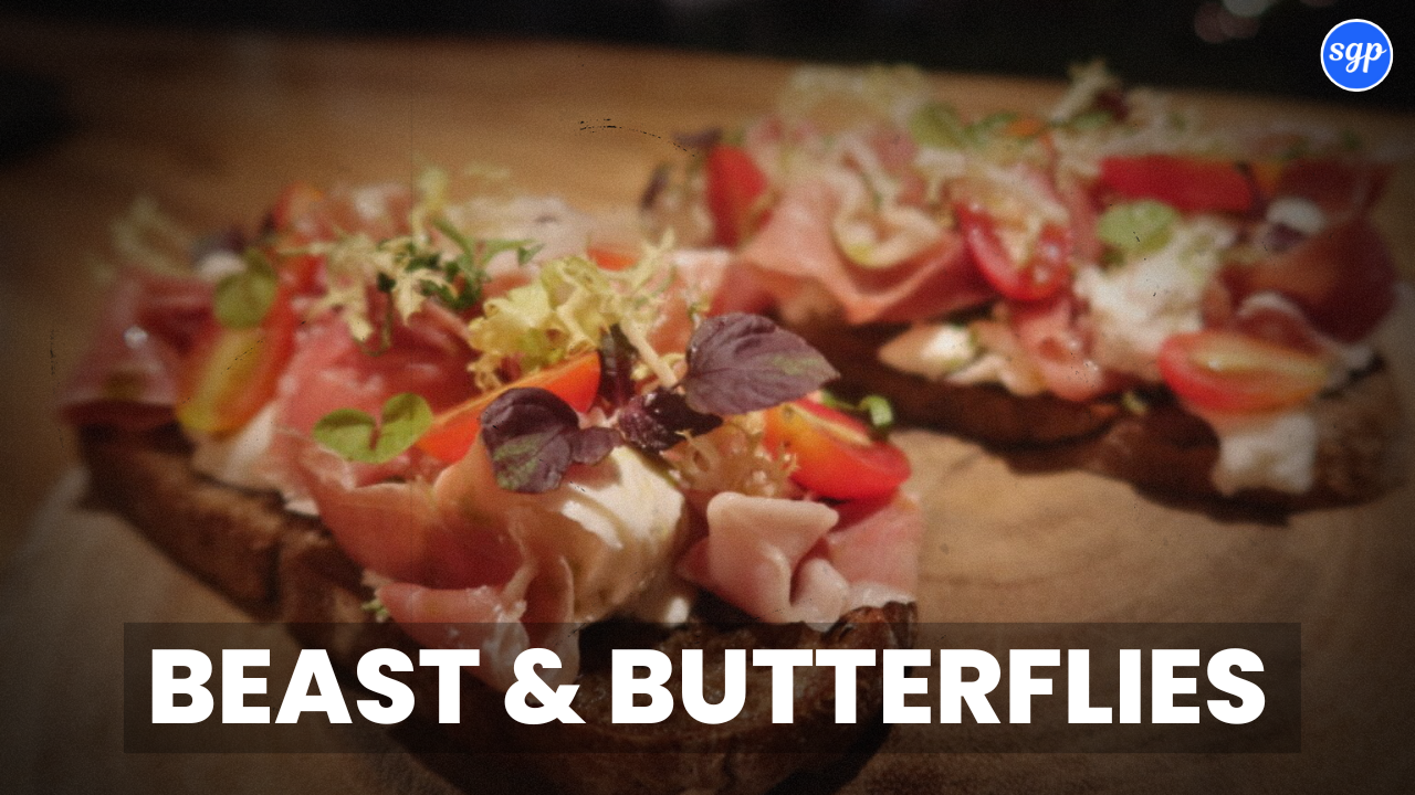 Beast & Butterflies Menu Singapore
