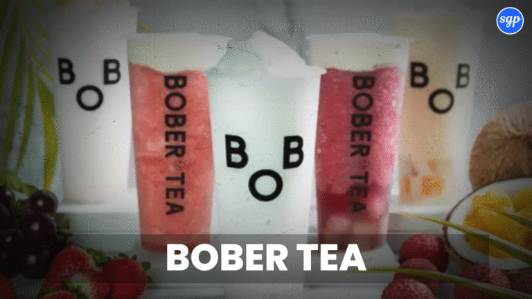 Bober Tea Menu Singapore