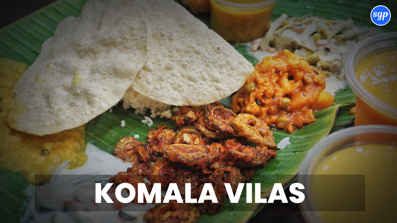 Komala Vilas Menu Singapore Prices
