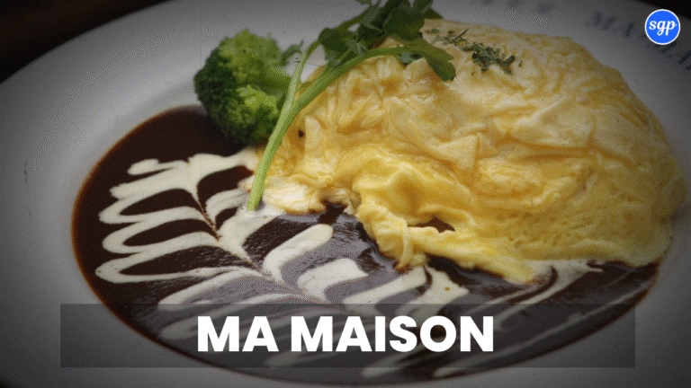 Ma Maison Menu Singapore