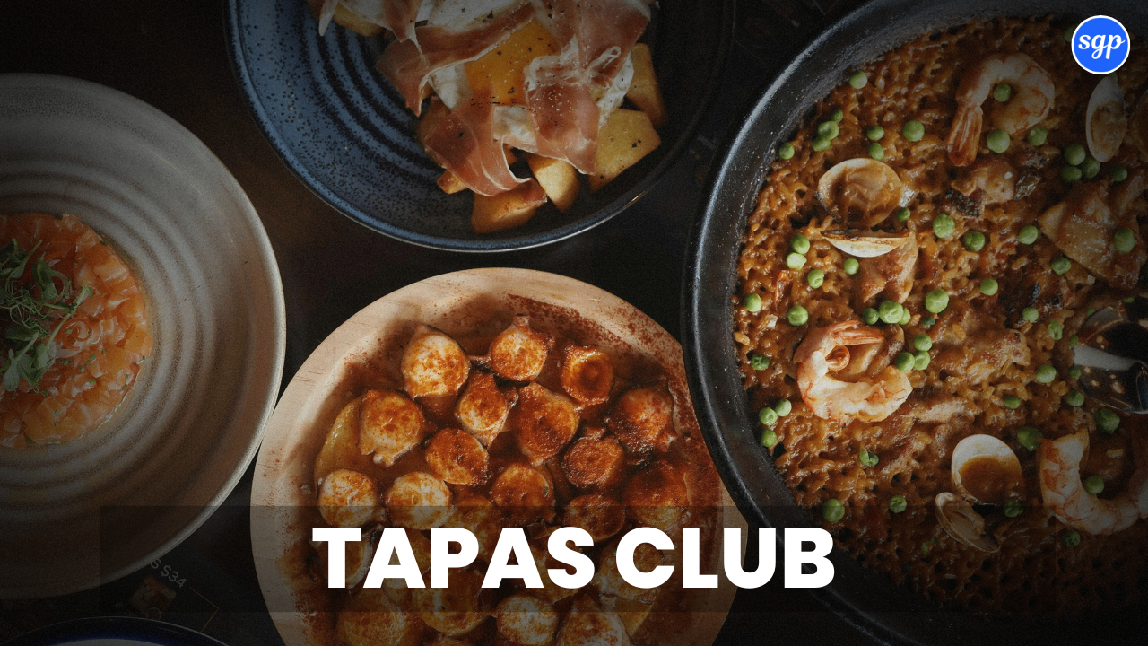 Tapas Club Menu Singapore