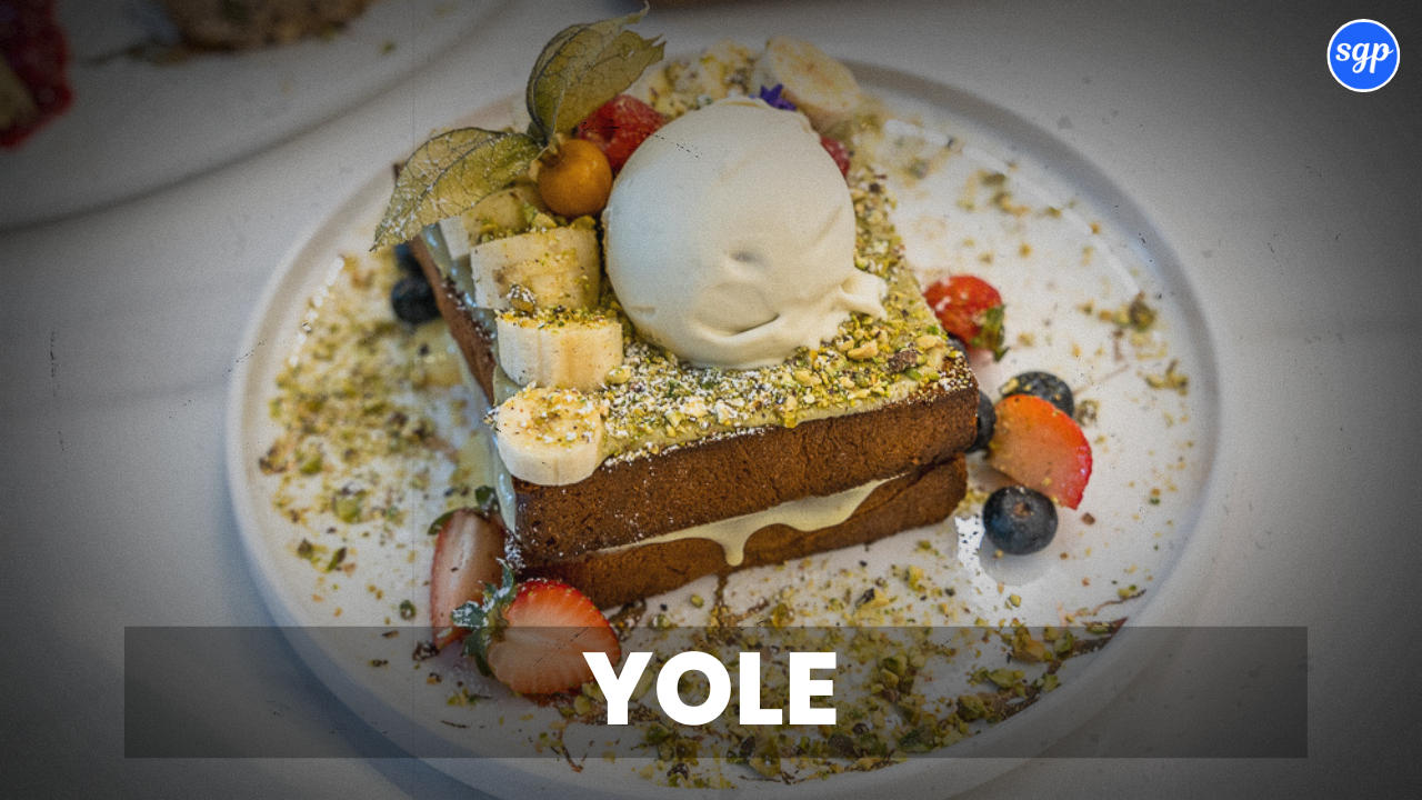 Yole Menu Singapore