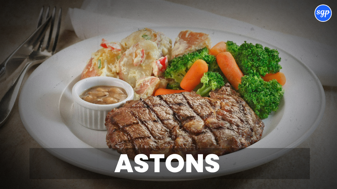 Astons Menu Singapore Prices