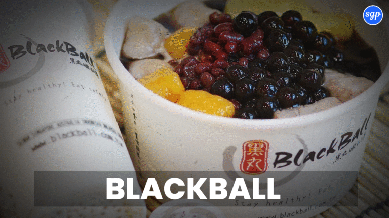 BlackBall Menu Singapore Prices