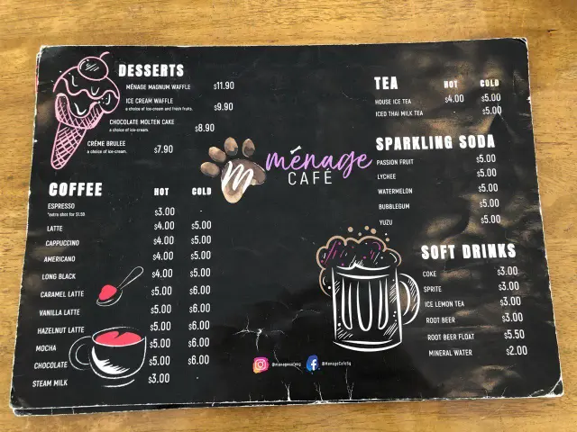 MENAGE-CAFE-MENU-SINGAPORE