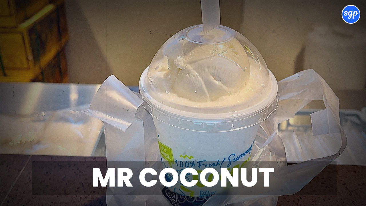 Mr Coconut Menu Singapore
