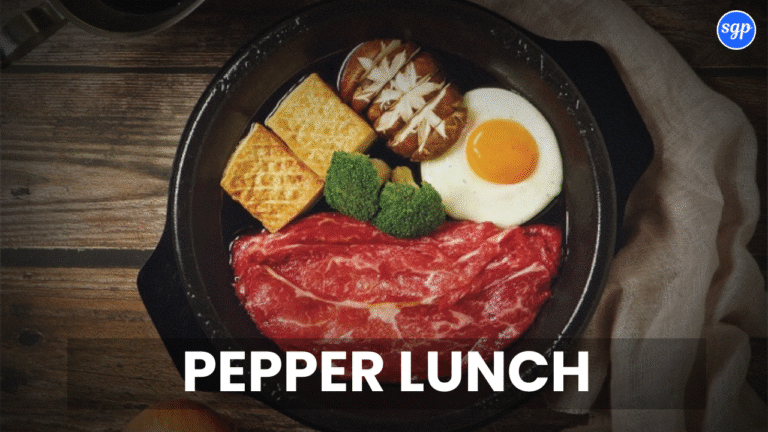 Pepper Lunch Menu Singapore Prices