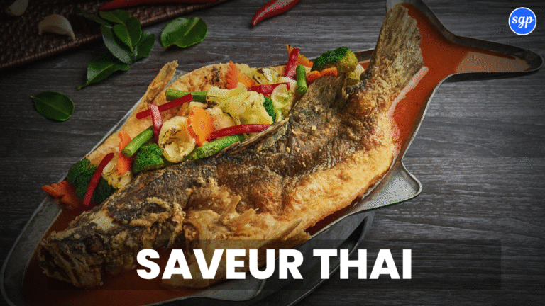 Saveur Thai Menu Singapore Prices