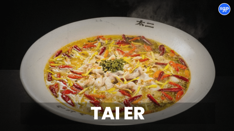 Tai Er Menu Singapore Prices