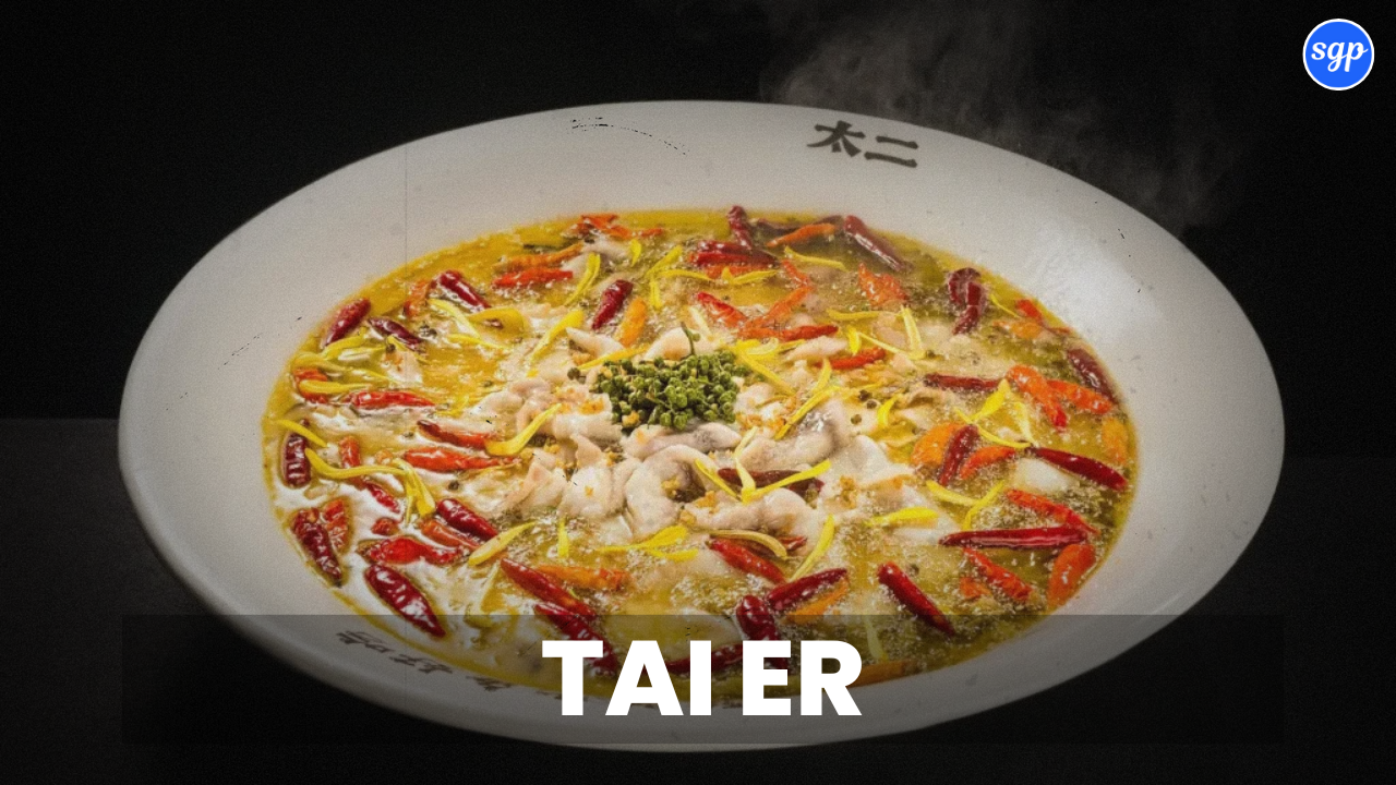 Tai Er Menu Singapore Prices