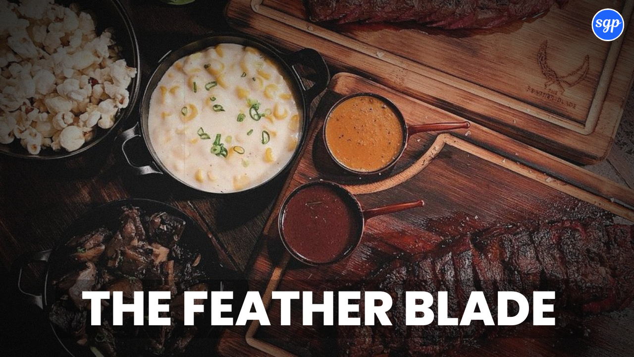 The Feather Blade Menu Singapore Prices