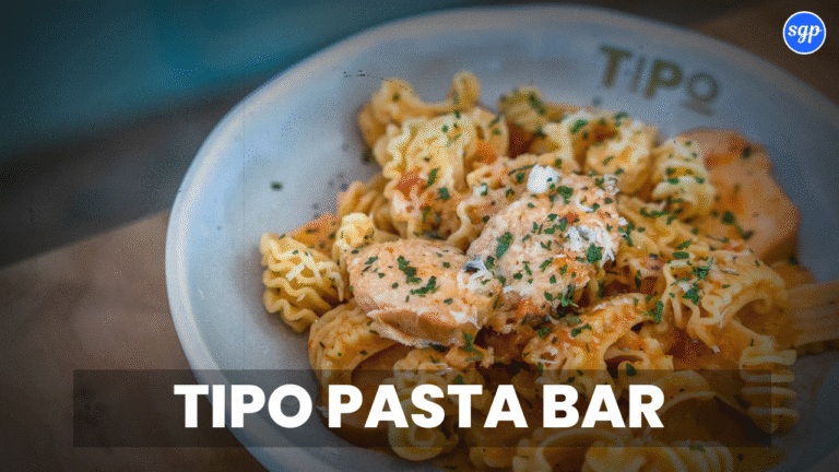 Tipo Pasta Bar Menu Singapore