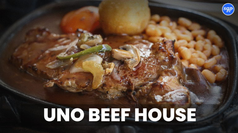 Uno Beef House Menu Singapore Prices