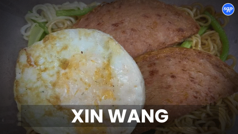 Xin Wang Menu Singapore Prices