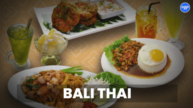 Bali Thai Menu Singapore Prices