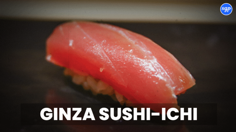 Ginza Sushi-Ichi Menu Singapore Prices