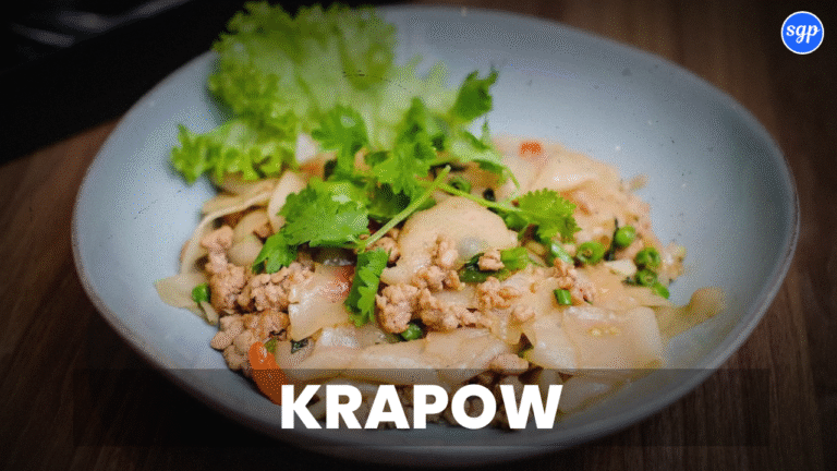 Krapow Menu Singapore Prices