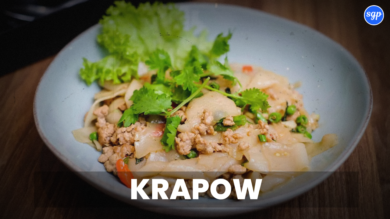 Krapow Menu Singapore Prices