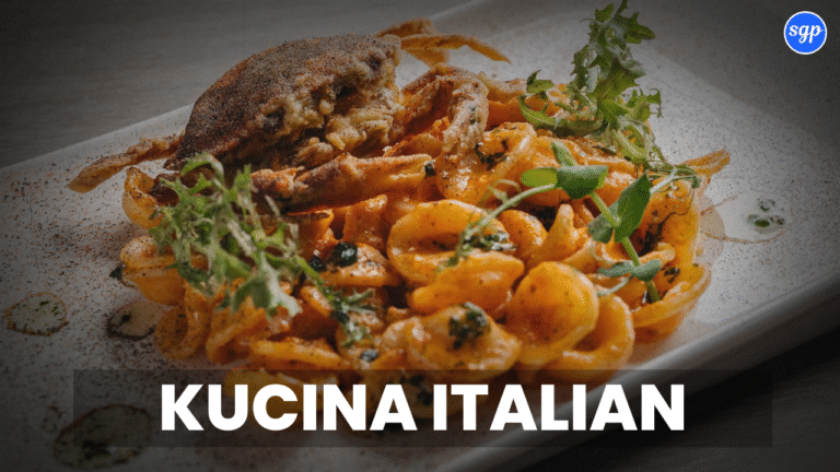 Kucina Italian Menu Singapore Prices