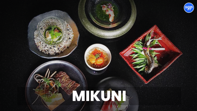 Mikuni Menu Singapore Prices