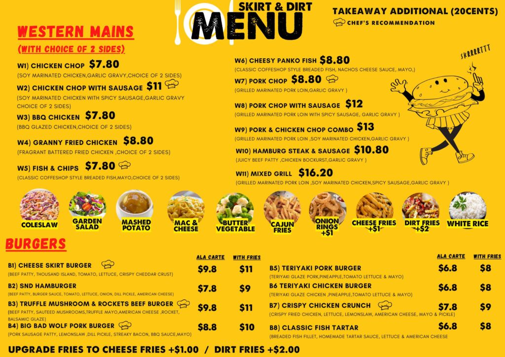 SKIRT-DIRT-MENU-SINGAPORE