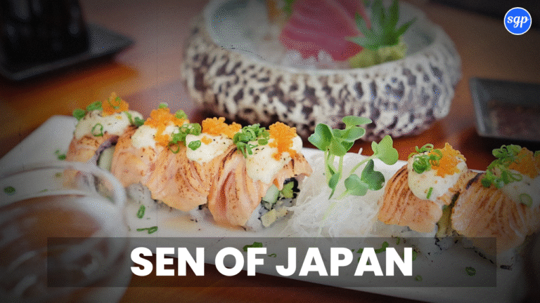 Sen Of Japan Menu Singapore Prices