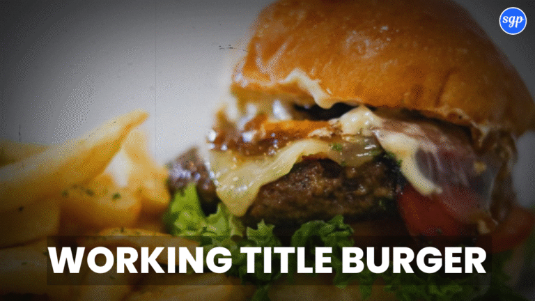 Working Title Burger Bar Menu Singapore Prices