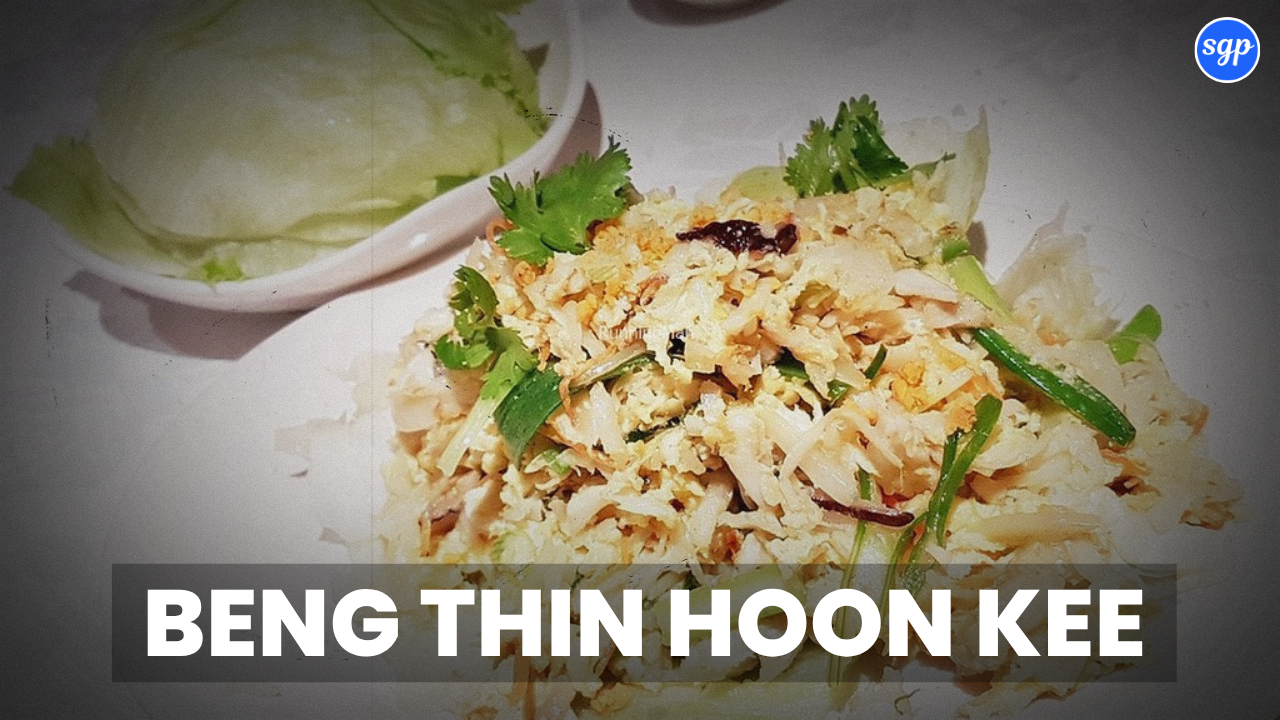 Beng Thin Hoon Kee Menu Singapore Prices